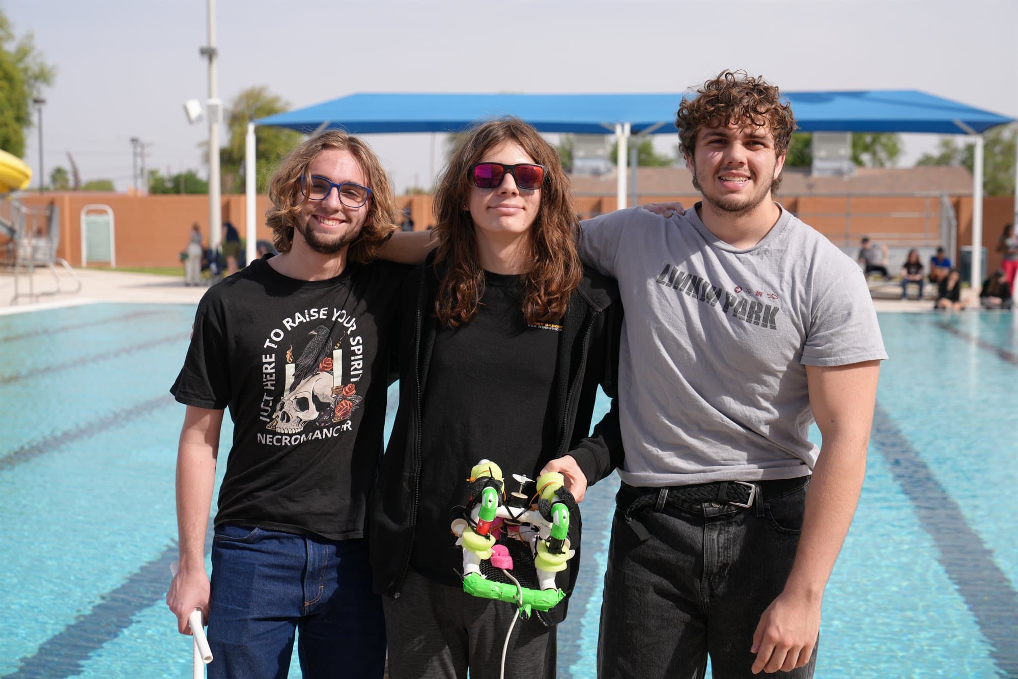 Highland Prep SeaPerch underwater robotics team