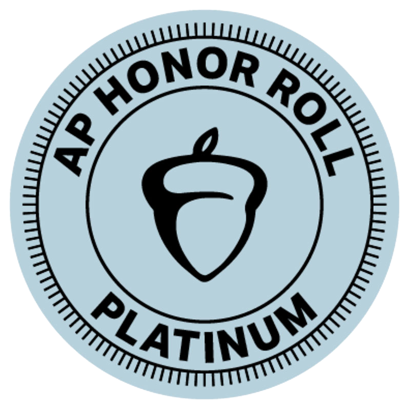 AP School Honor Roll Platinum